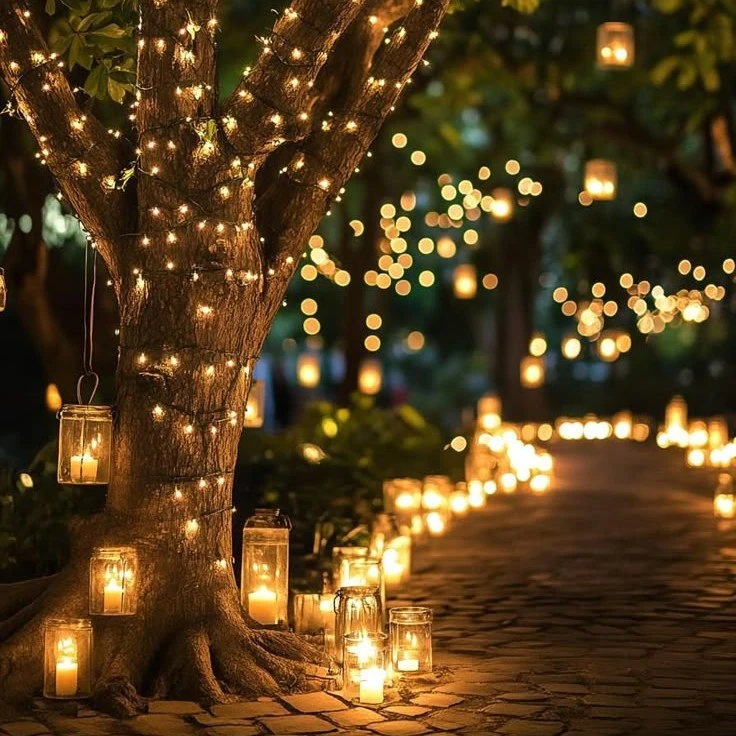 Carpa de Luces LED para Iluminar Árboles – 200 Metros | Guirnalda Profesional Exterior | Modelo TOKIO