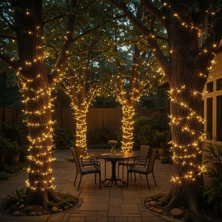 Luces LED para Árboles – Efecto Lluvia para Eventos al Aire Libre | Guirnalda Profesional TOKIO 200m