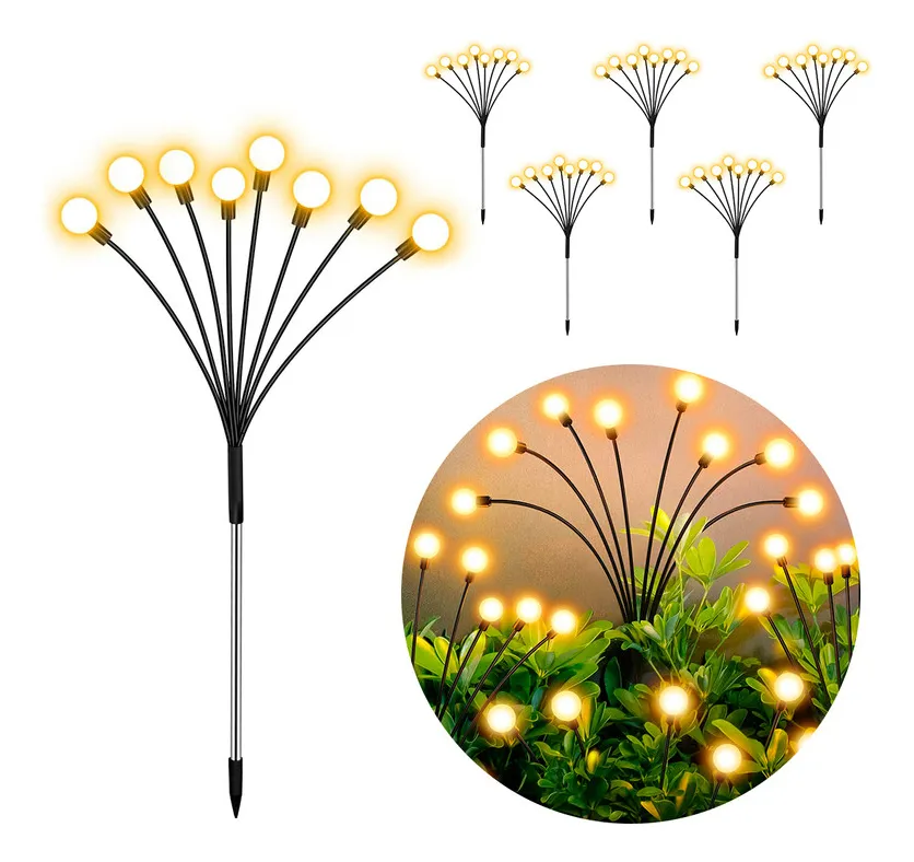 Ramo 5 Estacas Bolitas luces led EVENTOS jardín exterior 24v-220v (copia)